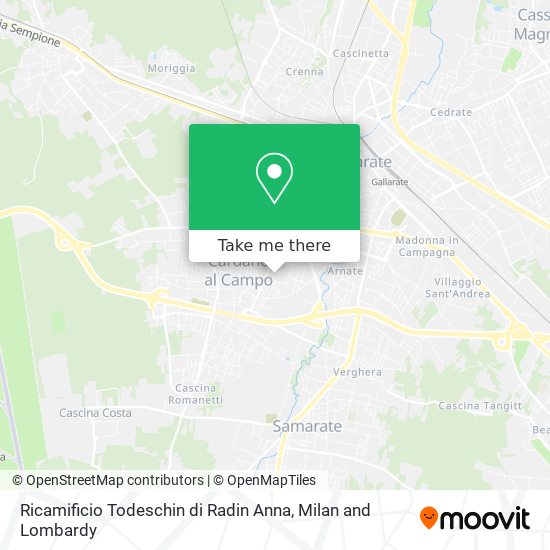 Ricamificio Todeschin di Radin Anna map