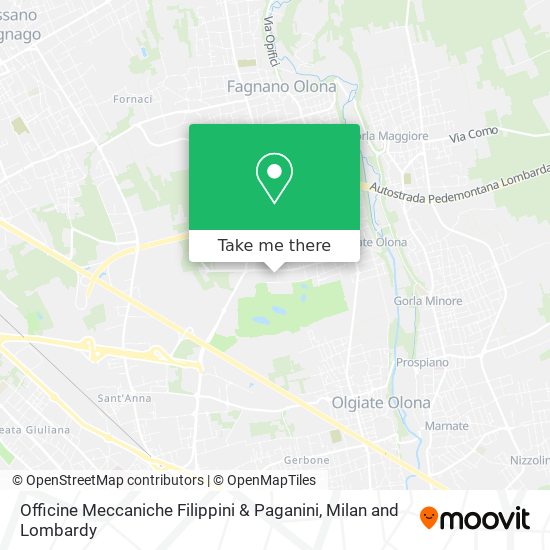 Officine Meccaniche Filippini & Paganini map
