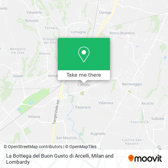 La Bottega del Buon Gusto di Arcelli map