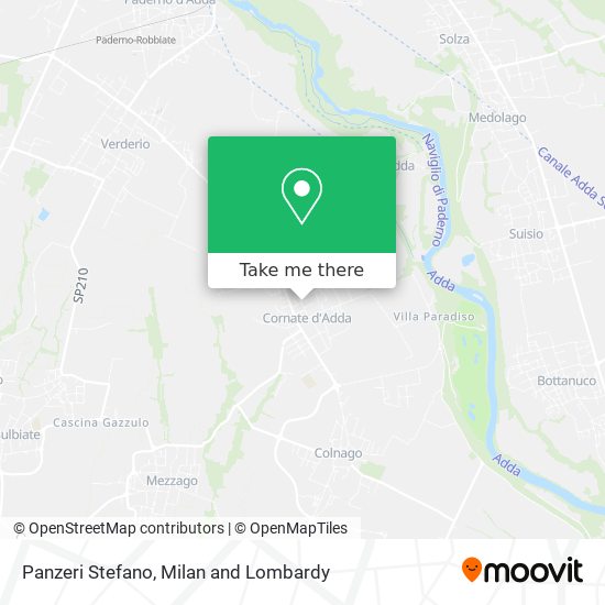 Panzeri Stefano map
