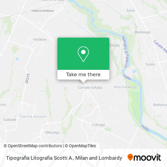 Tipografia Litografia Scotti A. map