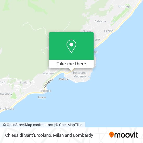 Chiesa di Sant'Ercolano map
