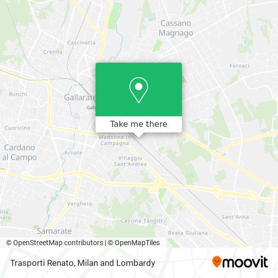 Trasporti Renato map