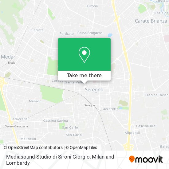 Mediasound Studio di Sironi Giorgio map