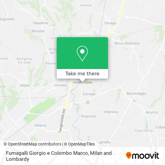 Fumagalli Giorgio e Colombo Marco map