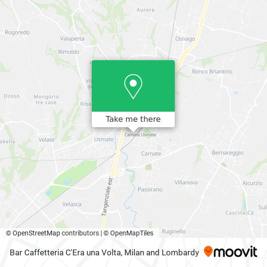 Bar Caffetteria C'Era una Volta map