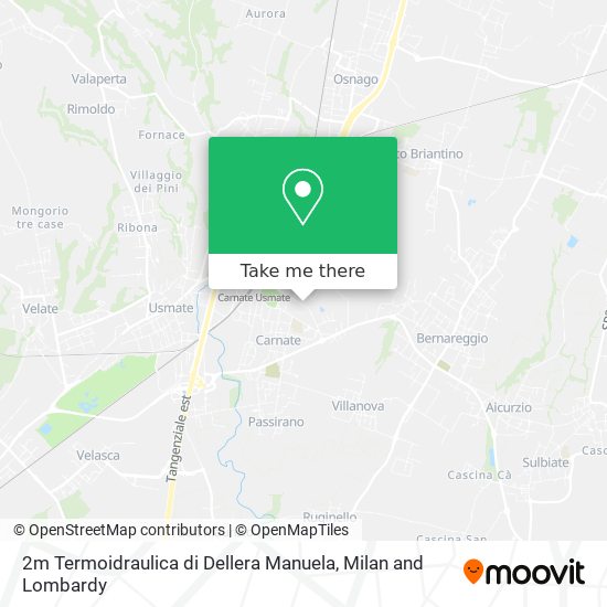 2m Termoidraulica di Dellera Manuela map