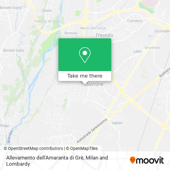 Allevamento dell'Amaranta di Grè map
