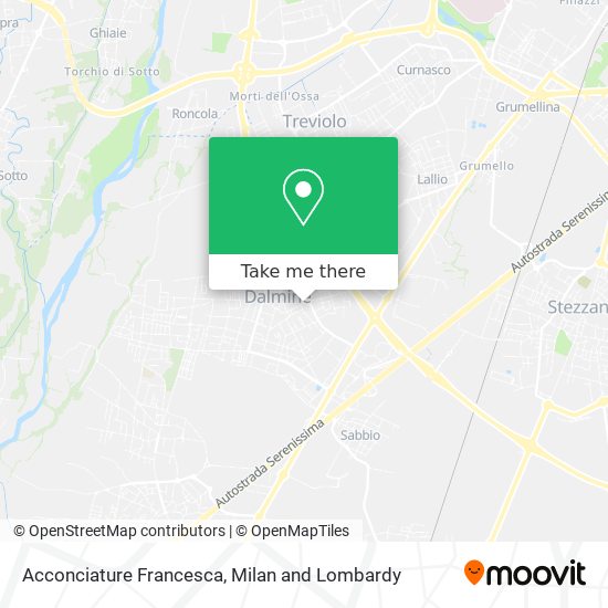 Acconciature Francesca map