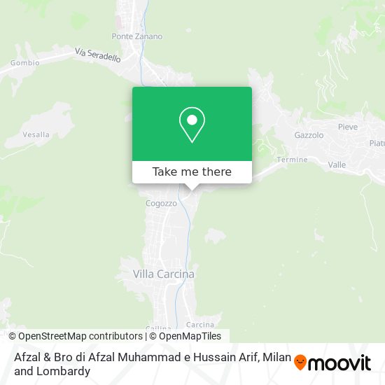 Afzal & Bro di Afzal Muhammad e Hussain Arif map