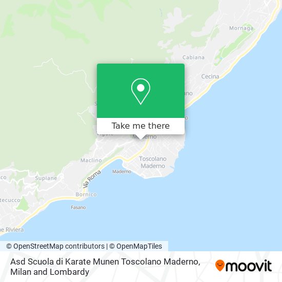 Asd Scuola di Karate Munen Toscolano Maderno map