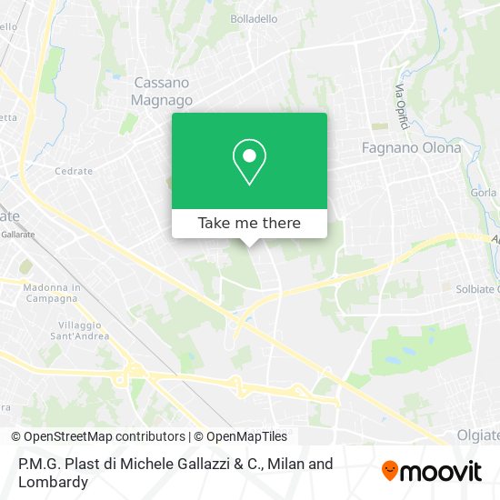 P.M.G. Plast di Michele Gallazzi & C. map