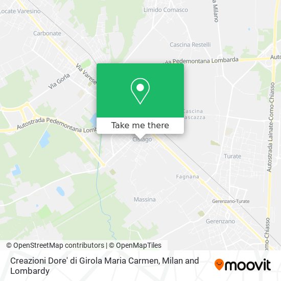 Creazioni Dore' di Girola Maria Carmen map