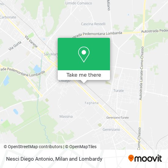 Nesci Diego Antonio map