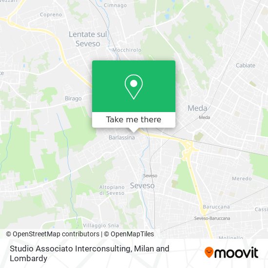 Studio Associato Interconsulting map