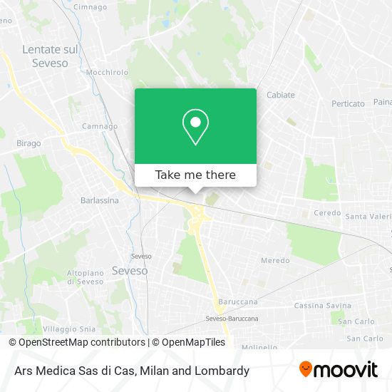 Ars Medica Sas di Cas map