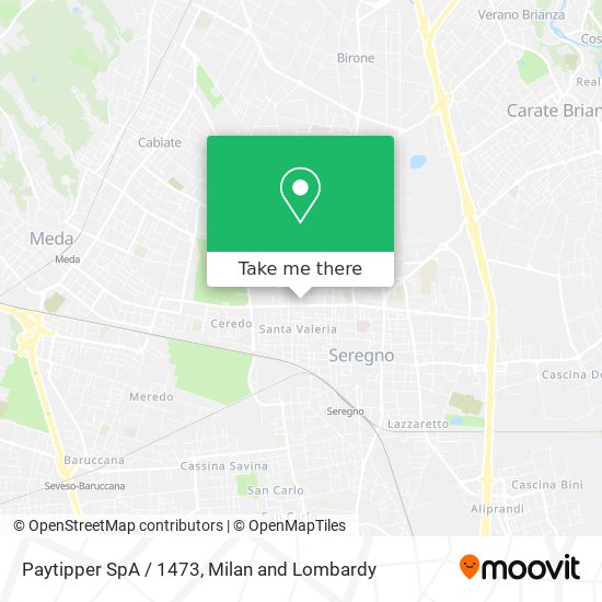 Paytipper SpA / 1473 map