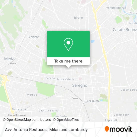 Avv. Antonio Restuccia map