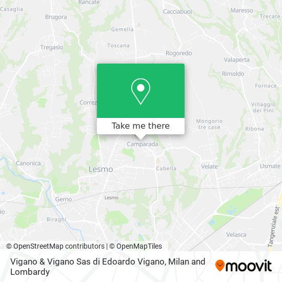 Vigano & Vigano Sas di Edoardo Vigano map