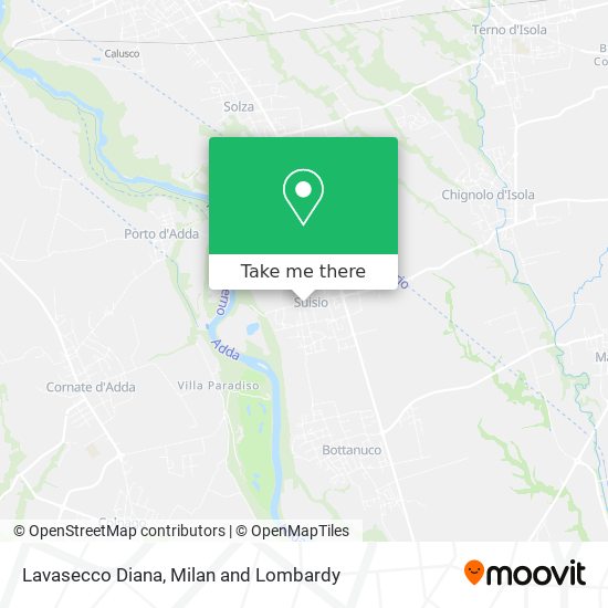Lavasecco Diana map