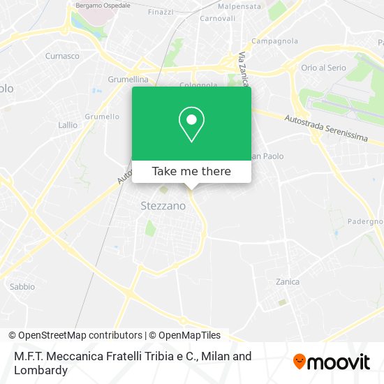 M.F.T. Meccanica Fratelli Tribia e C. map