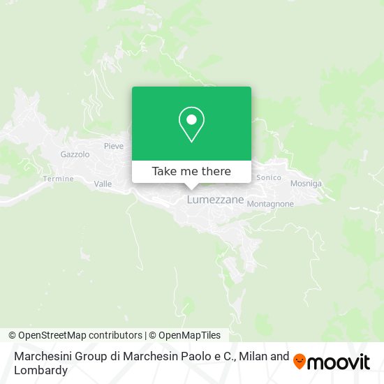 Marchesini Group di Marchesin Paolo e C. map