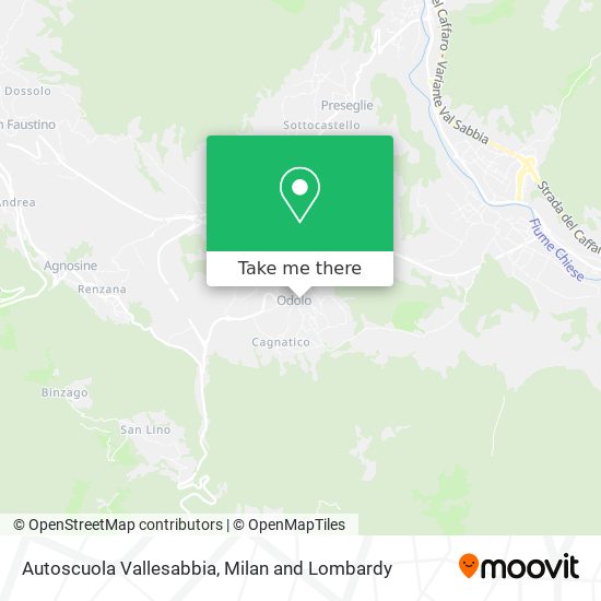 Autoscuola Vallesabbia map