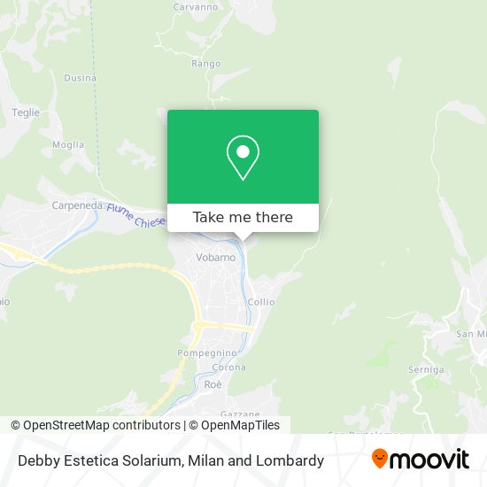 Debby Estetica Solarium map