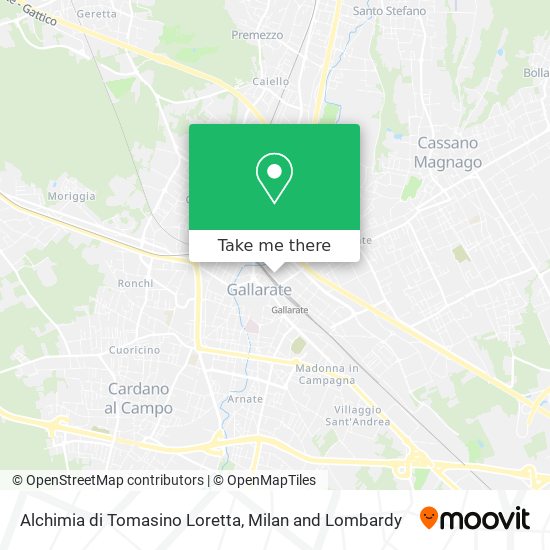 Alchimia di Tomasino Loretta map
