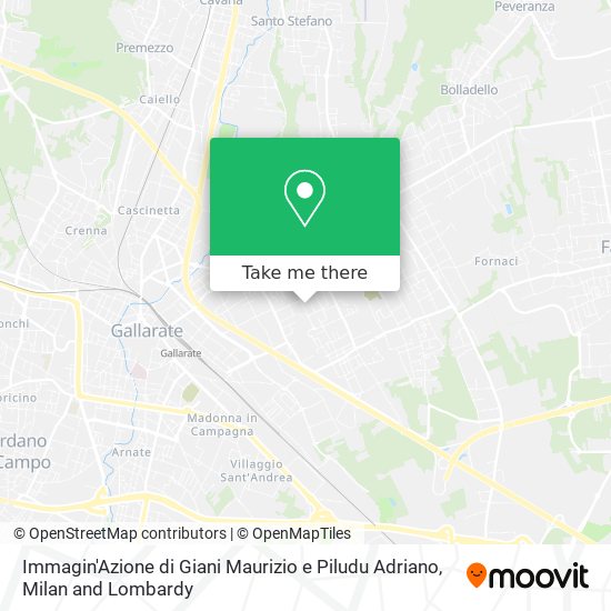 Immagin'Azione di Giani Maurizio e Piludu Adriano map