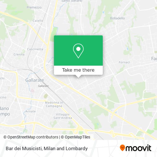 Bar dei Musicisti map