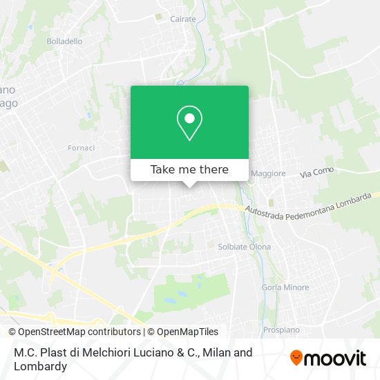 M.C. Plast di Melchiori Luciano & C. map