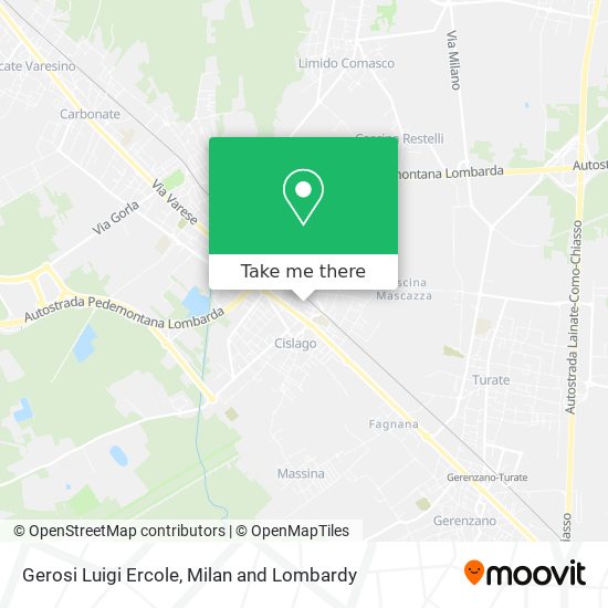 Gerosi Luigi Ercole map