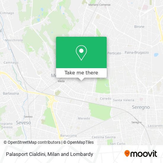 Palasport Cialdini map