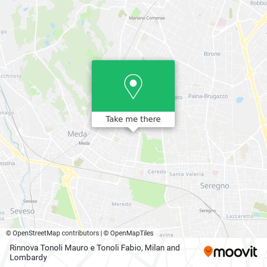 Rinnova Tonoli Mauro e Tonoli Fabio map