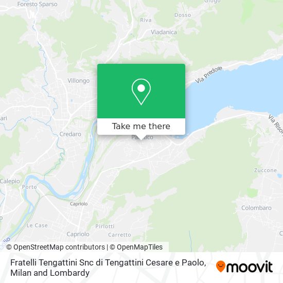 Fratelli Tengattini Snc di Tengattini Cesare e Paolo map