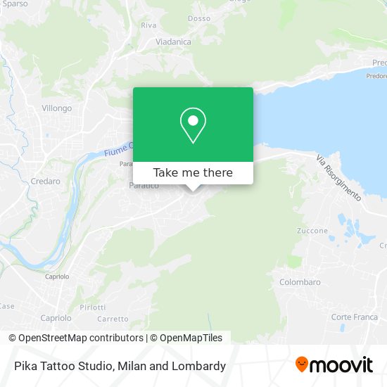 Pika Tattoo Studio map