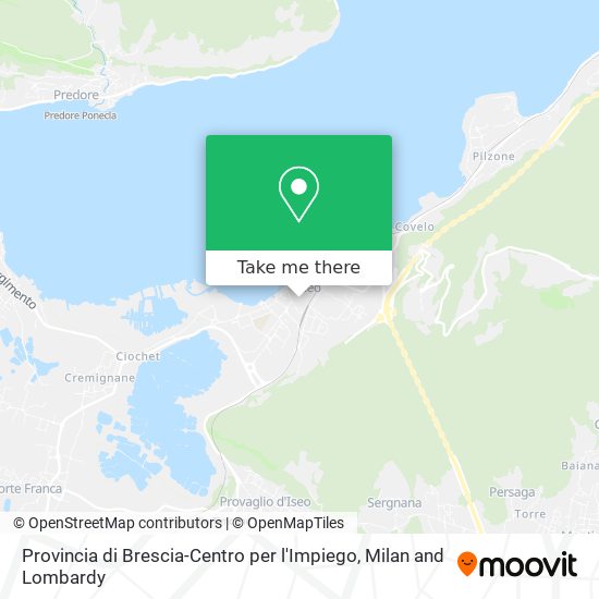 Provincia di Brescia-Centro per l'Impiego map