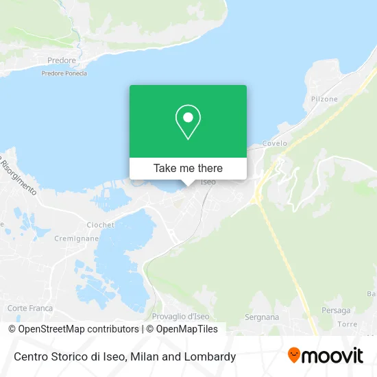 Centro Storico di Iseo map