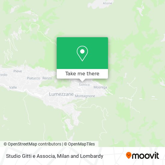 Studio Gitti e Associa map