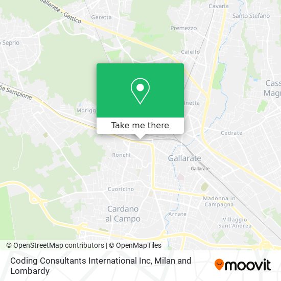 Coding Consultants International Inc map