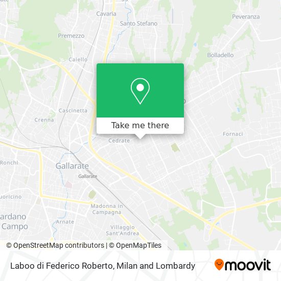 Laboo di Federico Roberto map
