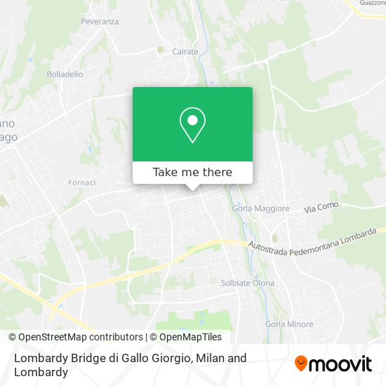 Lombardy Bridge di Gallo Giorgio map