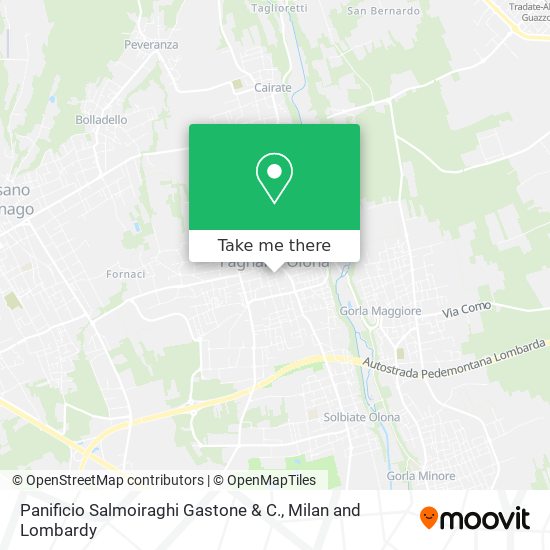 Panificio Salmoiraghi Gastone & C. map