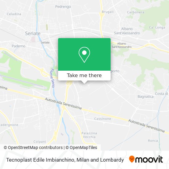 Tecnoplast Edile Imbianchino map
