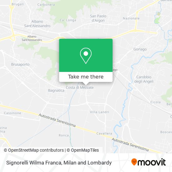 Signorelli Wilma Franca map