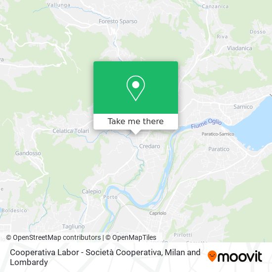 Cooperativa Labor - Società Cooperativa map