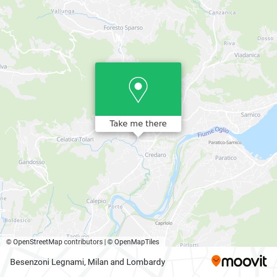 Besenzoni Legnami map