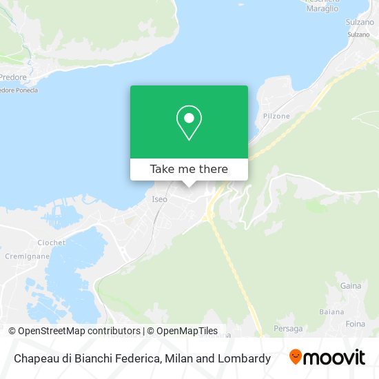 Chapeau di Bianchi Federica map