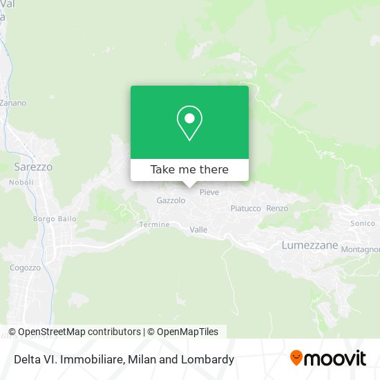 Delta VI. Immobiliare map